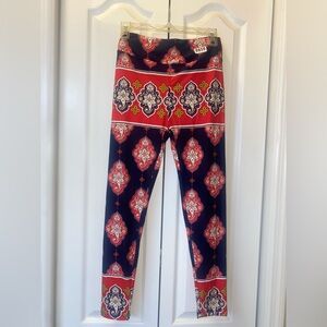 NEW LuLaRoe Paisley OS Leggings 6956